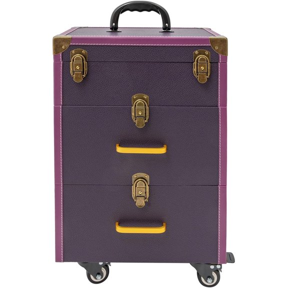 Rolling Makeup Case Case Trolley Storage Polish Organizer