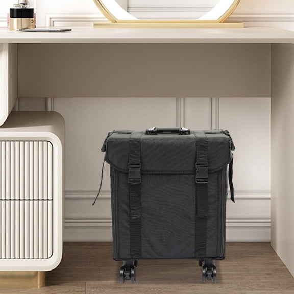 Rolling Makeup Case, Cosmetic Case Trolley, Make Up Suitcase Cosmetic Trolley, Makeup Suitcase with Wheels