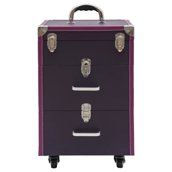 Rolling Makeup Case, Makeup Trolley Case, Makeup Suitcase with Wheels