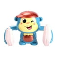 thumbnail image 1 of Rolling Monkey Toy Music Machine Interactive Early Education Toy for Kids Learning, 1 of 8