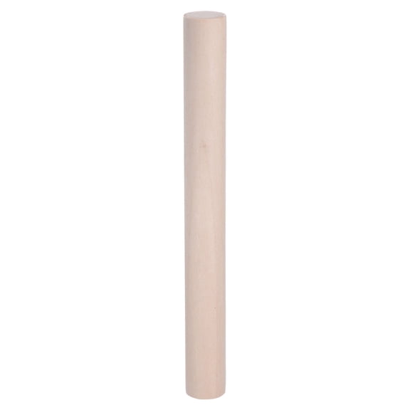Rolling Pin 9.8 x 1.1" Good Beech Wood Dough Roller Pins Cylindrical for Baking Pastry Pizza