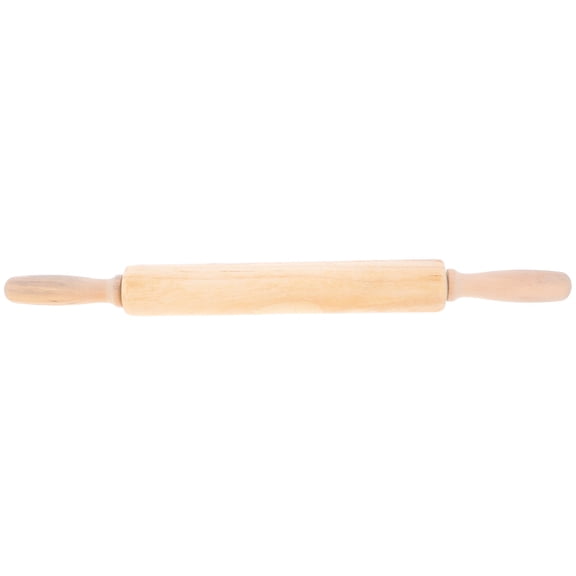 Natural Wood Rolling Pin for Baking, Dumplings, Pie Crust, Bread Dough - Kitchen Roller Tool