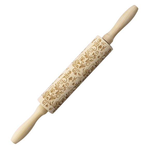 Rolling Pin Wooden Non Stick Adjustable Wood A