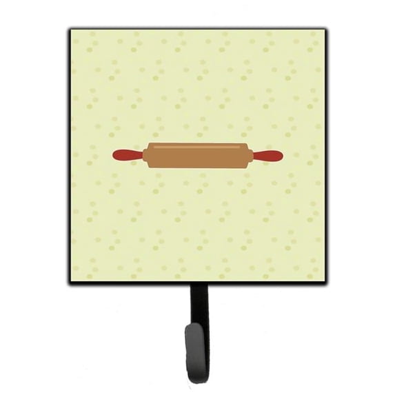 Rolling Pin on Green Leash or Key Holder