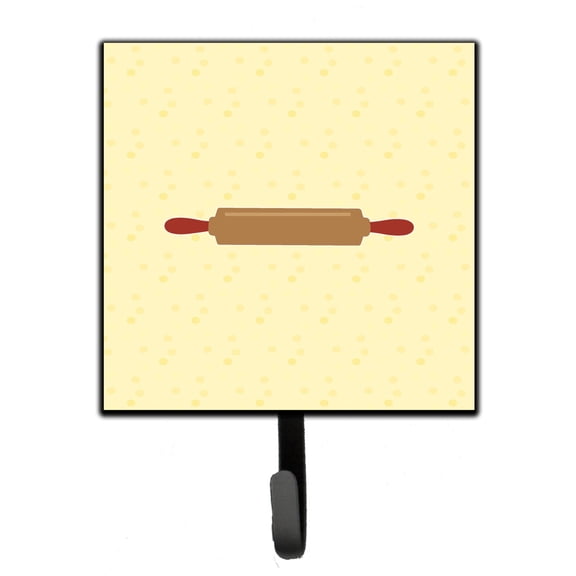 Rolling Pin on Yellow Leash or Key Holder