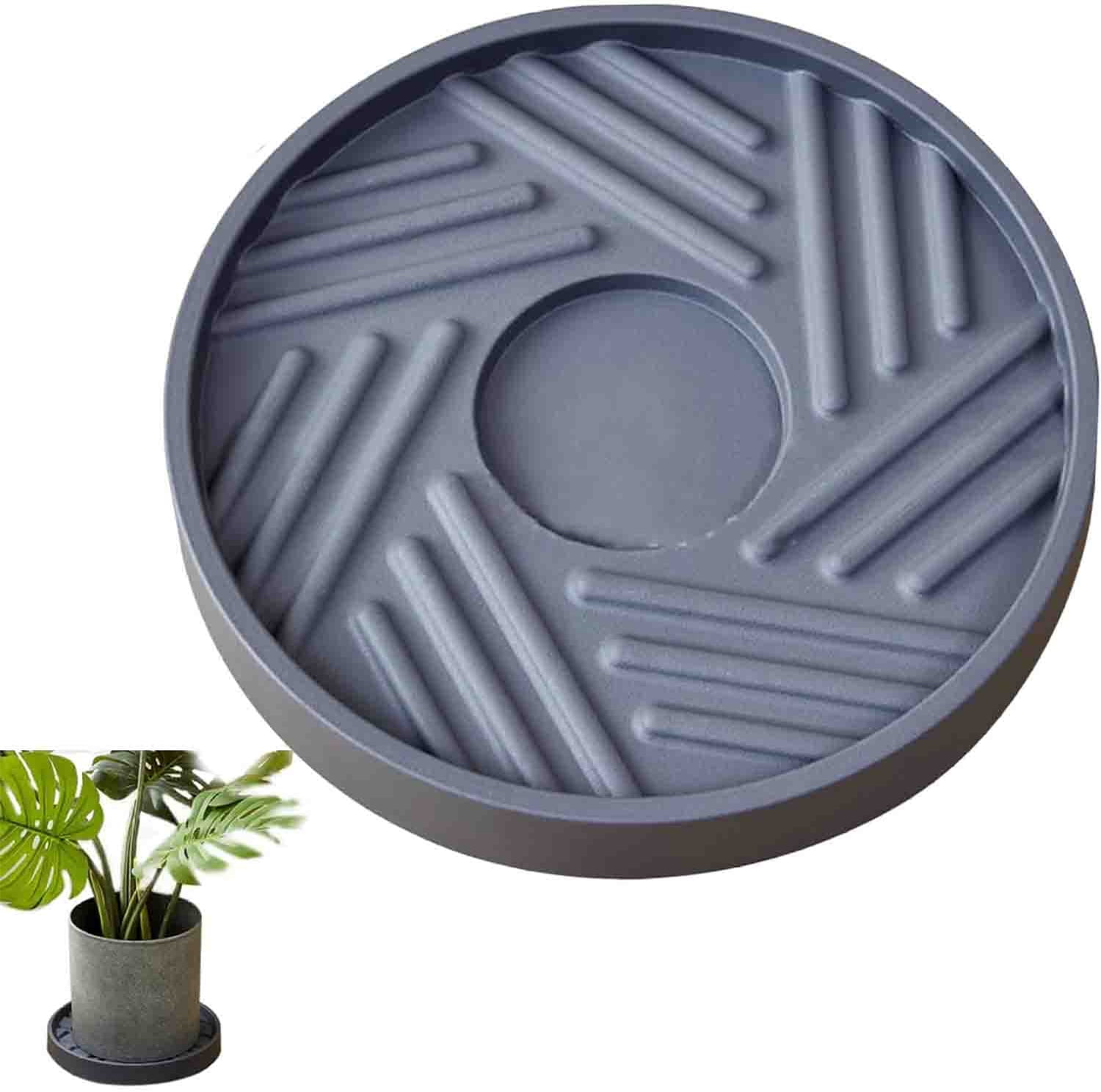 Rolling Plant Stand with Hidden Wheels,1 Pack 11.6