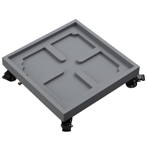 Plant Pallet Square Flower Pot Mover Indoor Rolling Planter Movable Plant Stand on Wheels,Heavy Duty Rolling Plant Stand Pot Trolley for Garden