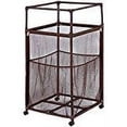 thumbnail image 1 of Rolling Pool Noodle Storage Organizer Bin, Standard Noodle Holder, (25.4" W x 26" L x 40.5" H), Brown Style 510643, 1 of 1