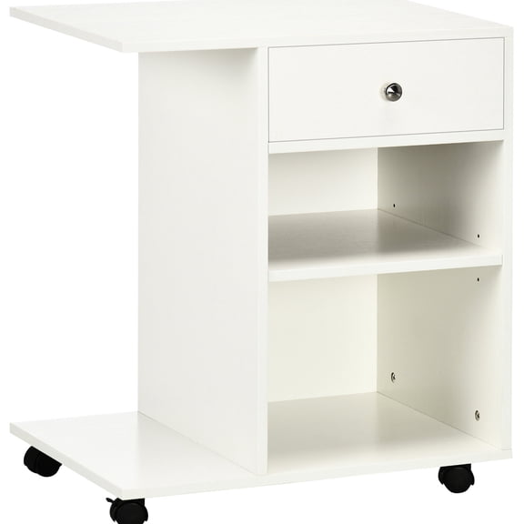 Rolling Printer Stand with CPU Stand / Functional Storage in Limited Space