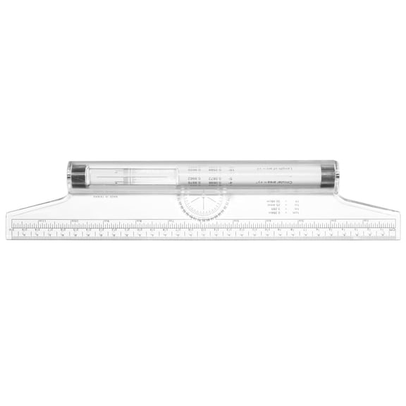 Rolling Ruler Multi-Purpose for Drawing Lines, Angles, Circles, Patterns and Geometric Shapes