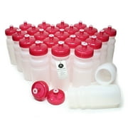 Rolling Sands 20 oz Sports Water Bottles 24 Pack, USA Made, BPA-Free, Dishwasher Safe