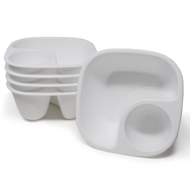 Rolling Sands Reusable Snack and Dip Bowls, 5 Pk, USA Made, BPAFree