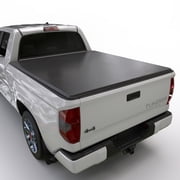 Toptiny Soft Roll Up Tonneau Cover Fits 2007-2021 Toyota Tundra 56" Bed waterproof