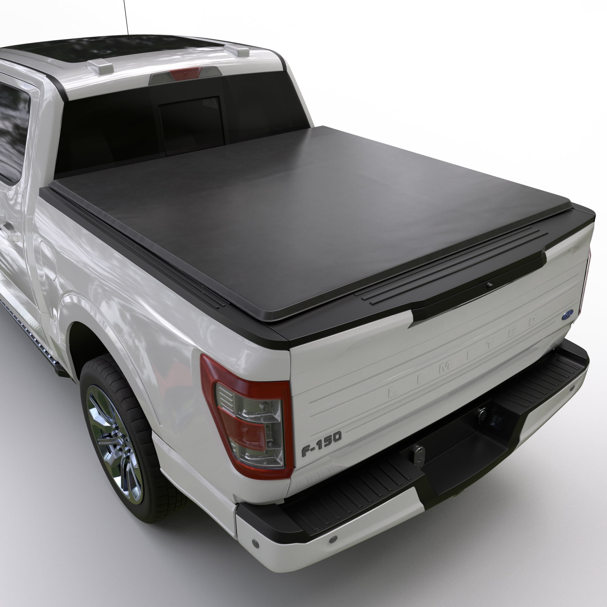 Toptiny Soft Roll Up Tonneau Cover Fits 2015-2026 Ford F-150 6.5' Bed waterproof