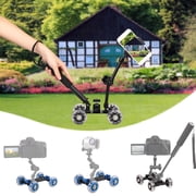 Rolling Stabilizer Track Slider Photography Camera Magic Arm Rail Stand Dolly