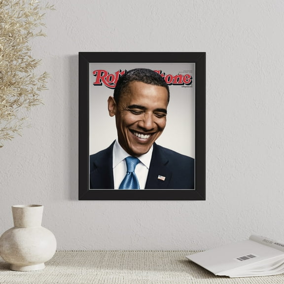 Rolling Stone Magazine Frame (pub.1980-2008 and 7/18-Current) - Acrylic, Backing, Hardware- Fits
