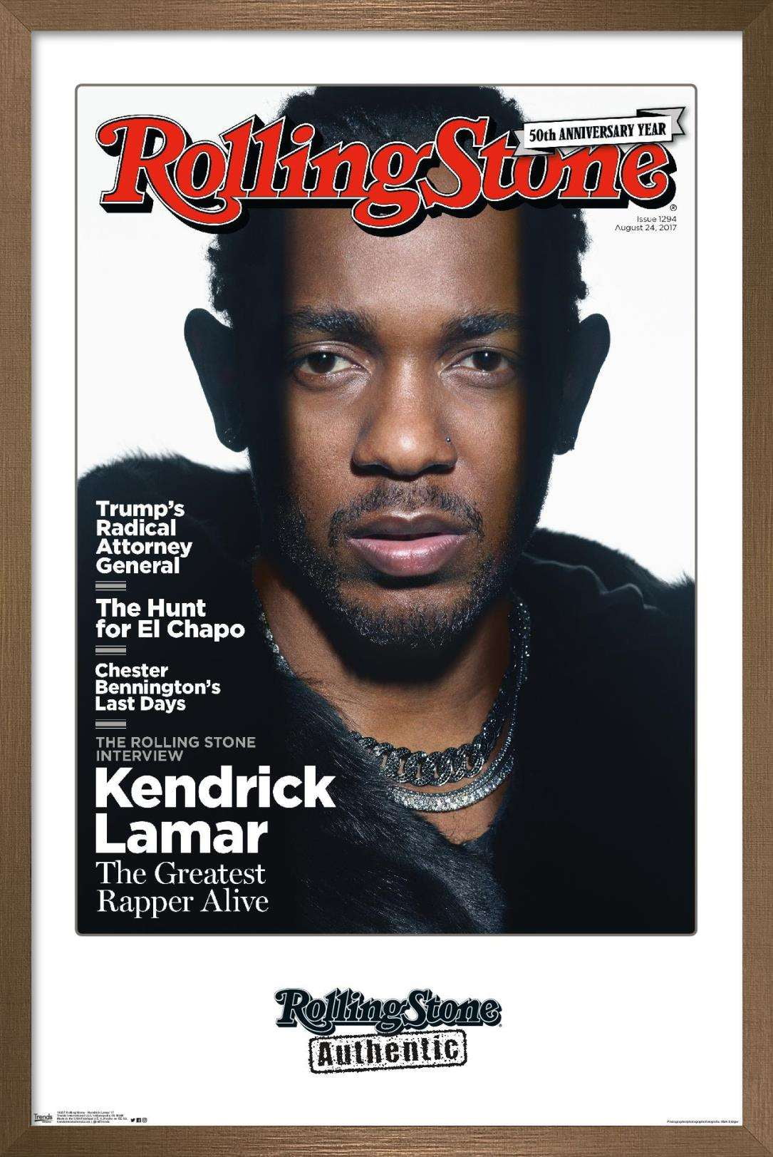 Kanye West Rolling Stone Magazine Wall Art Poster – Aesthetic Wall Decor