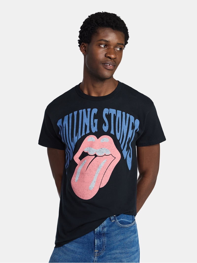 良品 00s The Rolling Stones T-Shirt　Lサイズ Rolling Stone Men's and Big Men's Cotton Graphic Tee, Sizes S-3XL