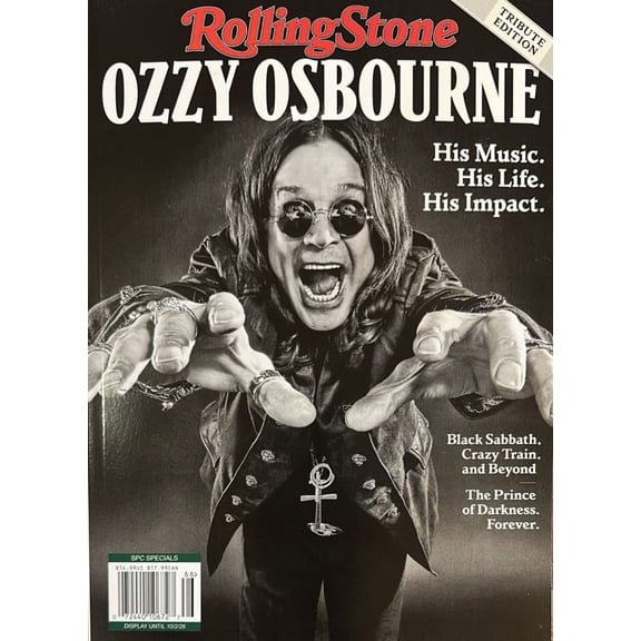 Rolling Stone Ozzy Osbourne Magazine Issue 66