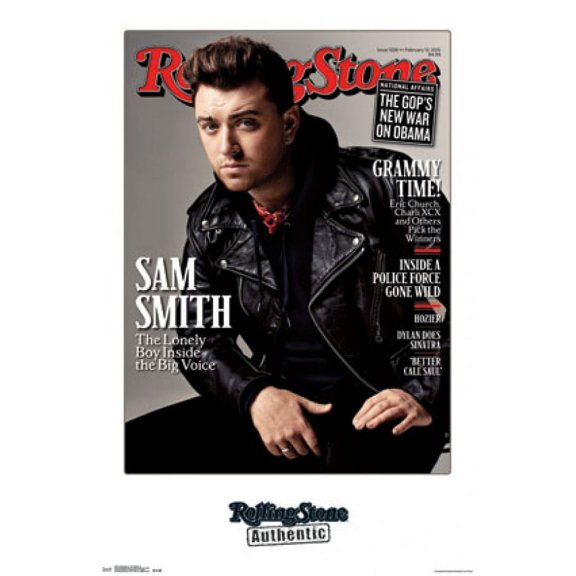 Rolling Stone - Sam Smith 15 Poster Print (24 x 36)