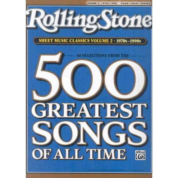 Rolling Stone Sheet Music Classics : 1970s-1990s