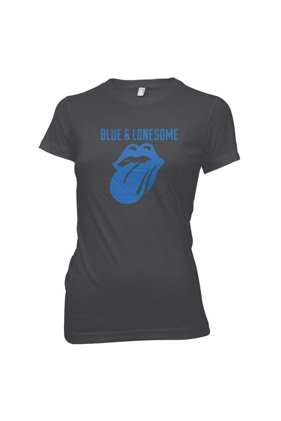 72 Logo Blue And Lonesome Junior Top Medium Grey