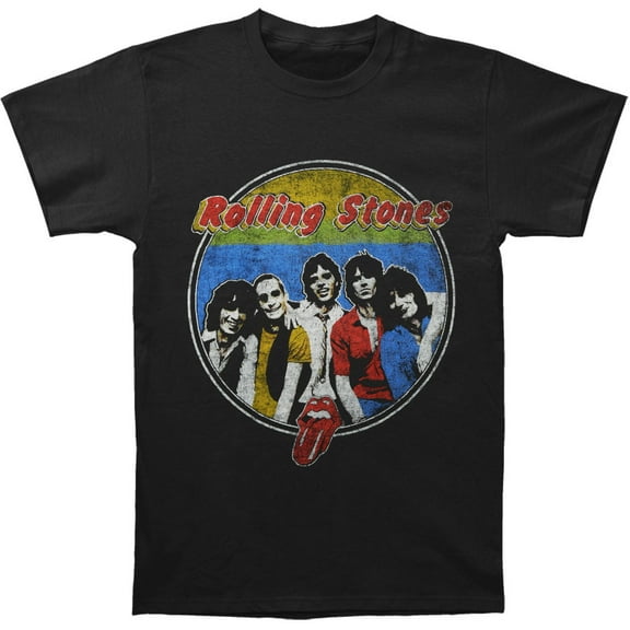 Rolling Stones - 78 Band Respectable Bootleg Mens T Shirt