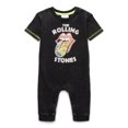 thumbnail image 1 of Rolling Stones Baby Graphic Romper with Short Sleeves, Sizes 0/3M- 24M, 1 of 12