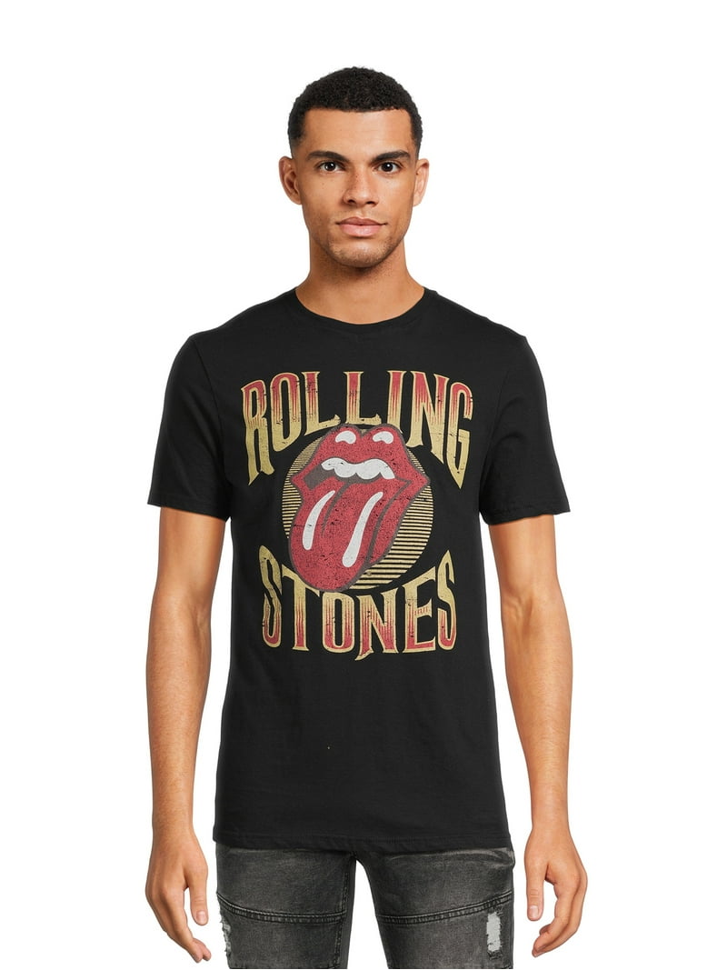 Rolling Stones Classic Men's & Big Men's Graphic Tee with Short