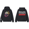 thumbnail image 1 of Rolling Stones - Cyberdellic Tongue Line Up Mens Pullover Hoodie, 1 of 1