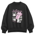 thumbnail image 1 of Rolling Stones - Doodles On Main - Women's Oversized Fleece Crew Sweatshirt, 1 of 3