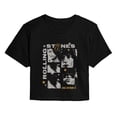 thumbnail image 1 of Rolling Stones - Exile Stars - Juniors Cropped Graphic T-Shirt, 1 of 4
