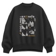 thumbnail image 1 of Rolling Stones - Exile Stars - Women's Oversized Fleece Crew Sweatshirt, 1 of 3