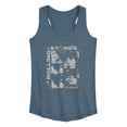 thumbnail image 1 of Rolling Stones - Exile Stars - Women's Racerback Graphic Tank, 1 of 3