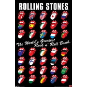 Rolling Stones - Grid Wall Poster, 14.725" x 22.375"