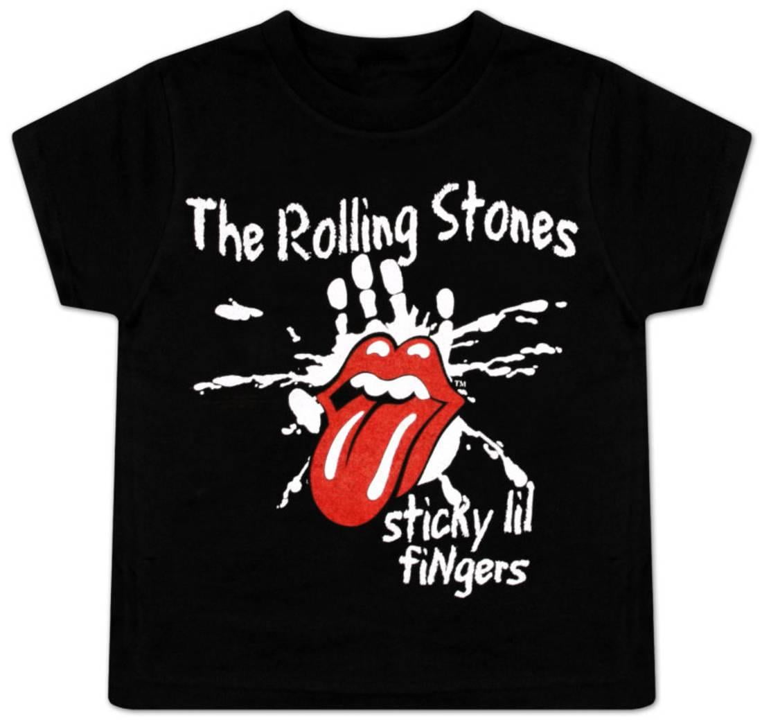 Rolling Stones Little Boys' Sticky Little Fingers Toddler Tee Childrens