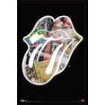 thumbnail image 1 of Rolling Stones - Logo Wall Poster, 22.375" x 34", Framed, 1 of 2
