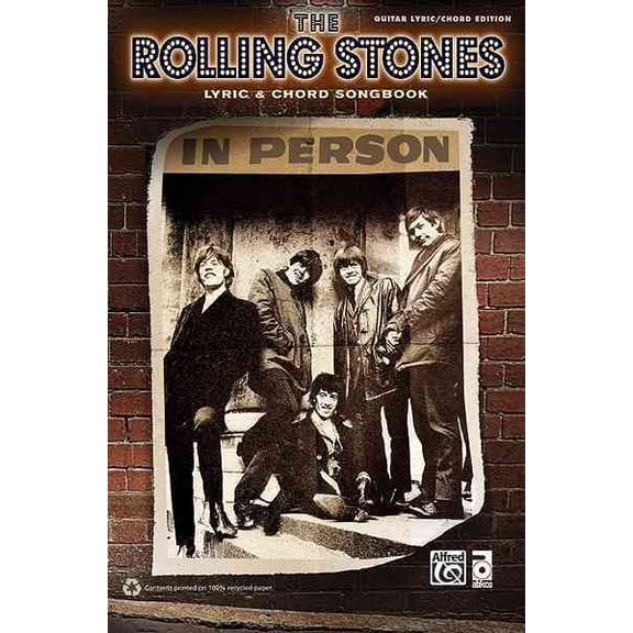 Pre-Owned Rolling Stones -- Lyric & Chord Songbook (Paperback)