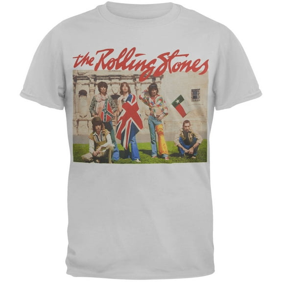 Rolling Stones Men's Alamo Photo Short Sleeve T Shirt