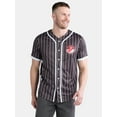 thumbnail image 1 of Rolling Stones Men's & Big Men's Graphic Baseball Jersey, Sizes XS-3XL, 1 of 2