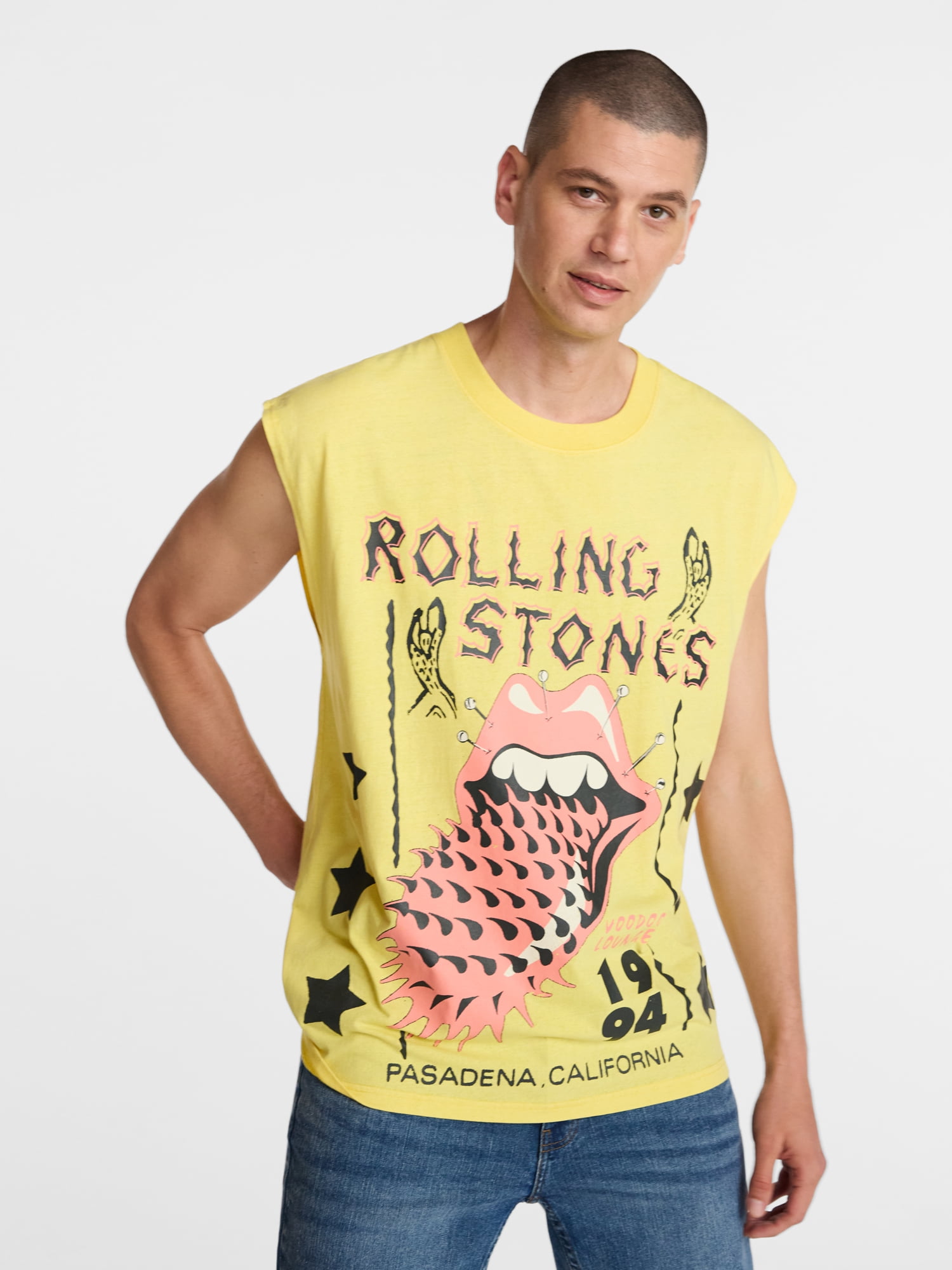 Rolling Stones Men’s Graphic Sleeveless Tank Top, Sizes S-3XL - Walmart.com