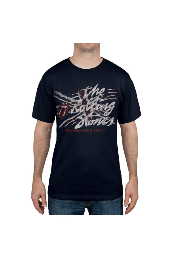 Men's Established 1962 Navy Short Sleeve T Shirt