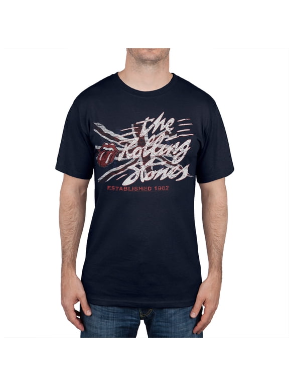Rolling Stones Men's Established 1962 Soft Short Sleeve T Shirt
