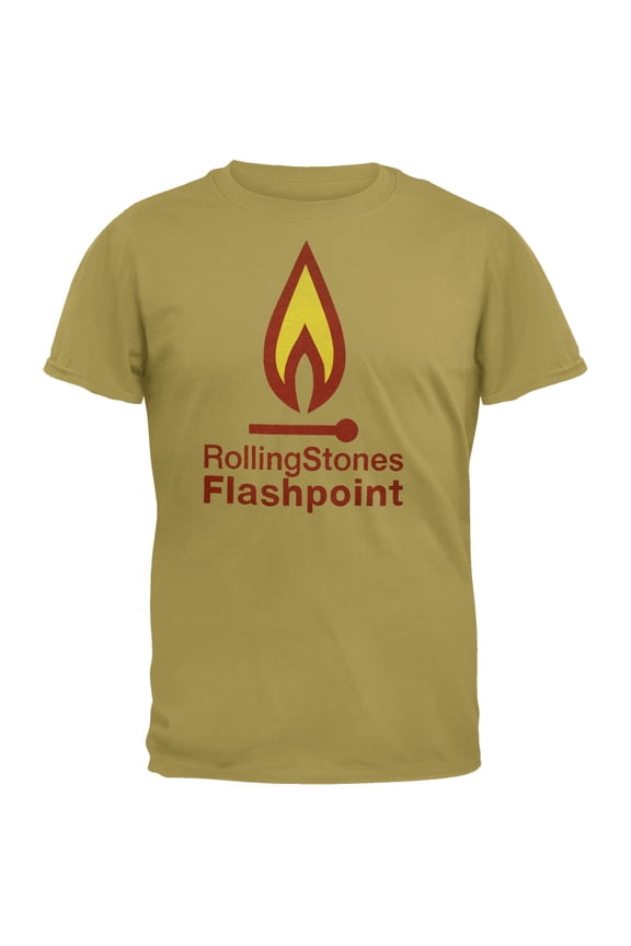 Rolling Stones Men's Flashpoint Short Sleeve T Shirt