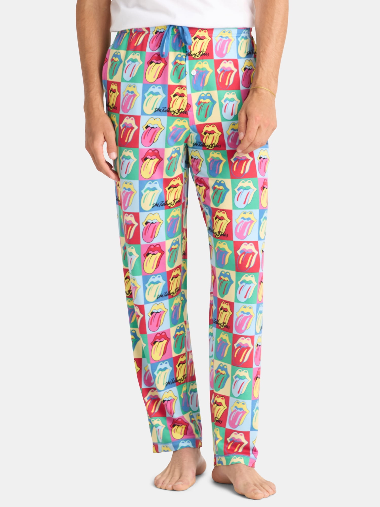 Rolling Stones Men's Graphic Sleep Pants, Sizes S-2XL