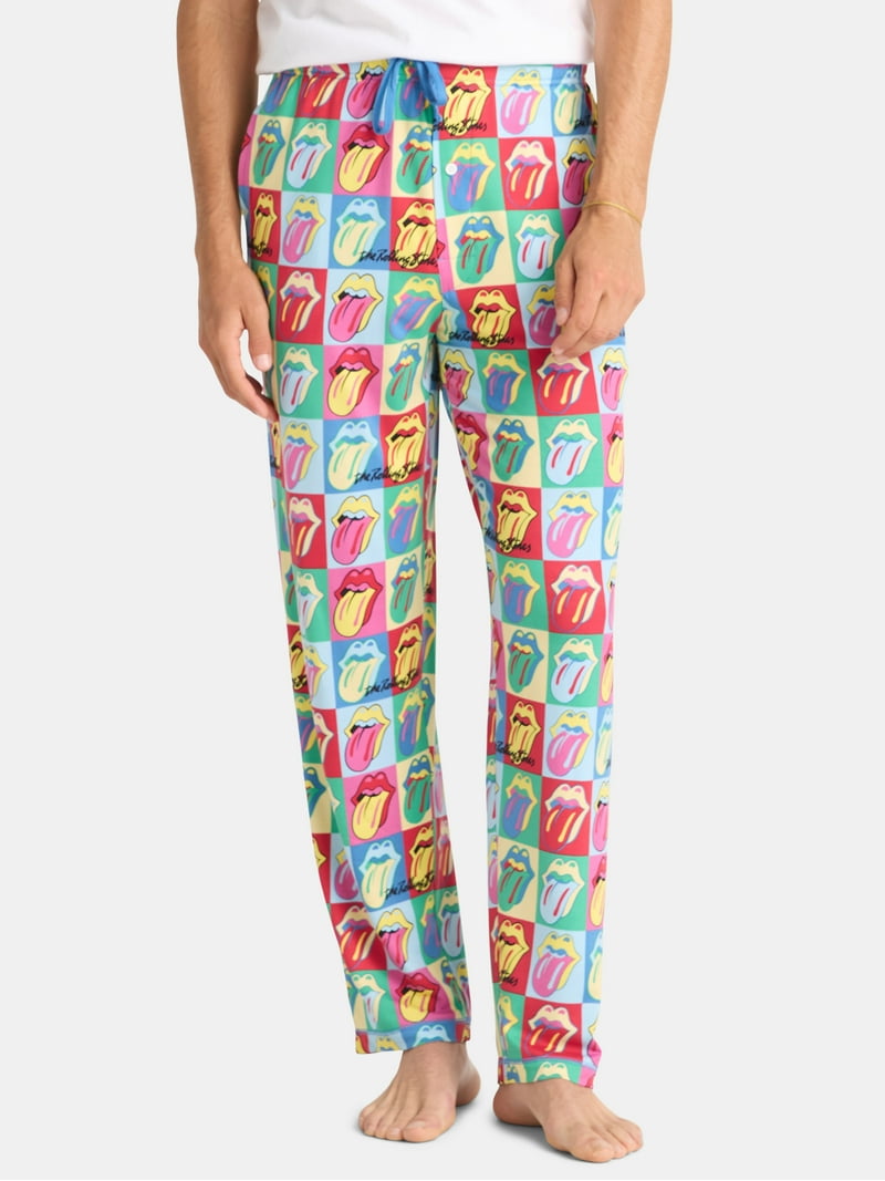Rolling Stones Men's Graphic Sleep Pants, Sizes S-2XL