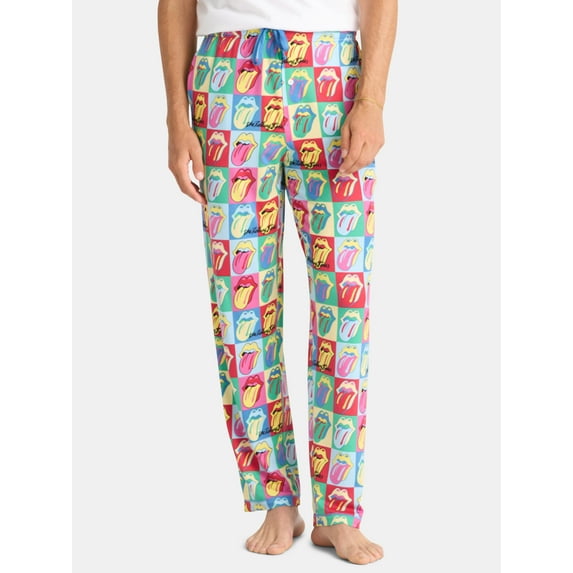 Rolling Stones Men's Graphic Sleep Pants, Sizes S-2XL