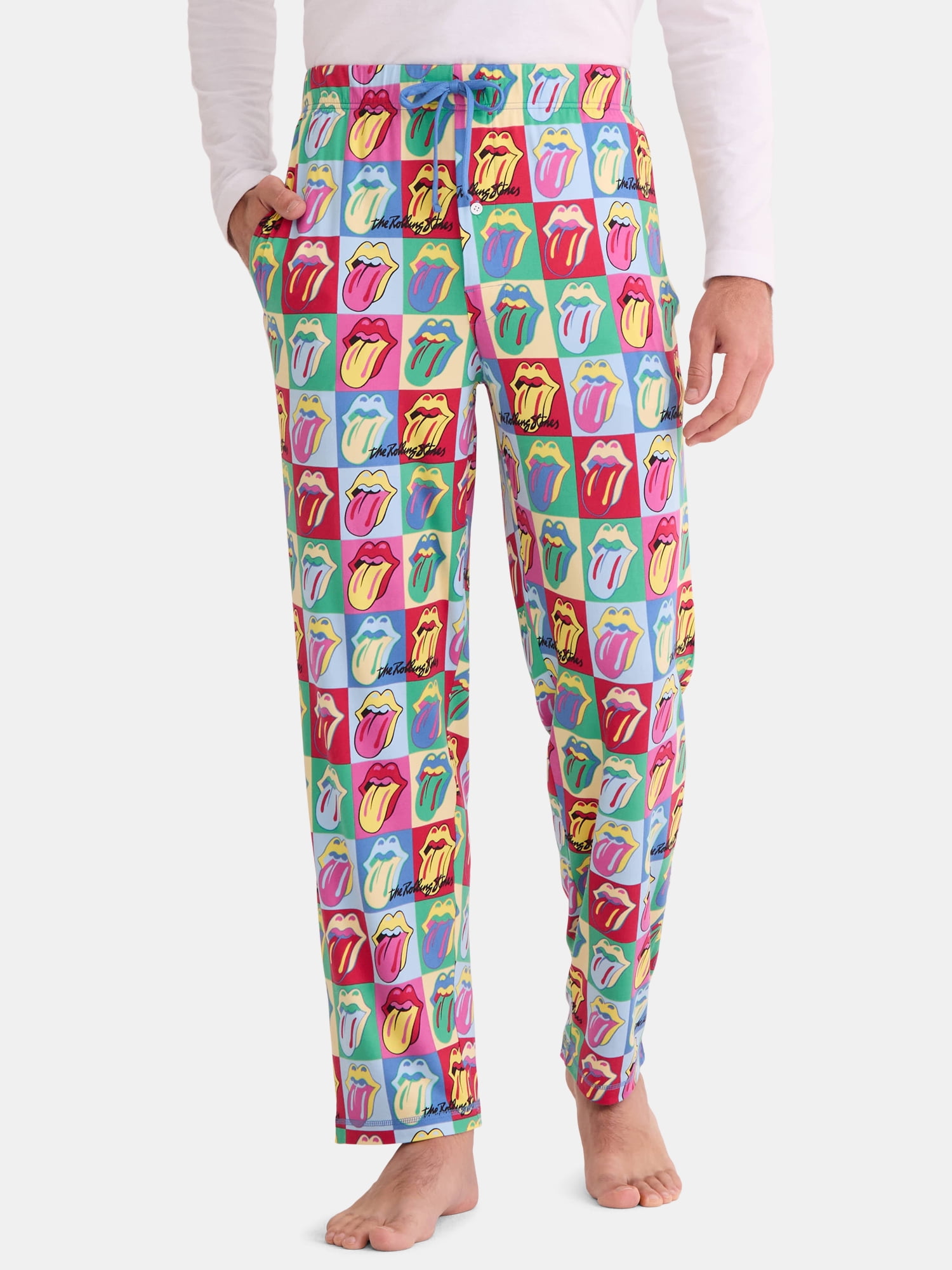 Rolling Stones Men's Graphic Sleep Pants, Sizes S-2XL