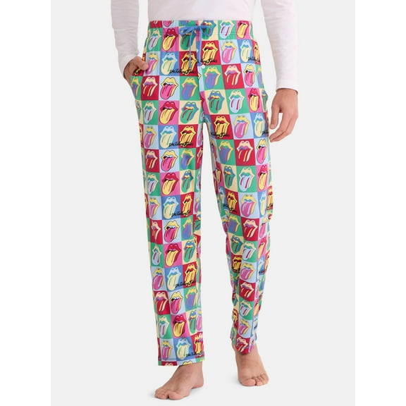 Rolling Stones Men's Graphic Sleep Pants, Sizes S-2XL