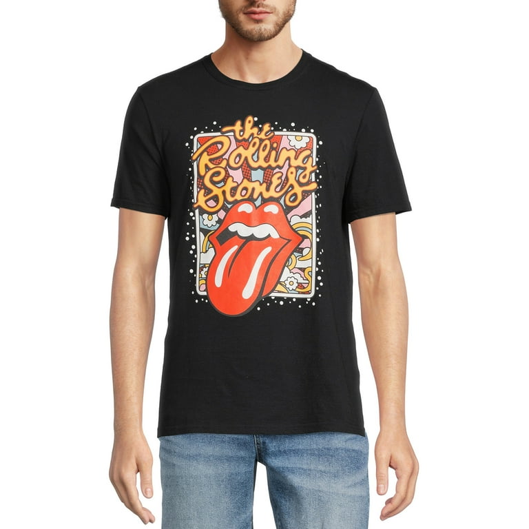 vedvarende ressource konvergens tårn Rolling Stones Men's Short Sleeve T-Shirt - Walmart.com